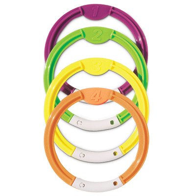 Dive Rings (Set of 4) by Poolmaster