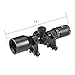 Hiram 3-9x40 Tactical Rifle Scope with Rangefinder Reticle Green Coat Waterproof for Quick Aiming and Shooting