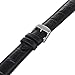 Hadley-Roma Men's MSM898RA-200 20mm Black Alligator-Grain Leather Watch Strap