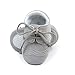 ESTAMICO Baby Boys Shoes Prewalker PU Sneakers Gray 3-6 Months