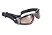 Kickstart Nomad Amber Gradient Lens Tortoise Shell Frame Goggles w/Strap