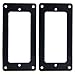 1 pair Guitar Humbucker to Mini-Humbucker Adapter Pickup Ring
