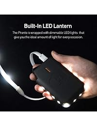 Power Práctico Pronto 12 V Power Bank con 2.4 A USB De Salida   Made For luminoodle Basecamp   3,35 Ah  12 V (equivalente a 10,050 mAh, 3,7 V) con linterna LED