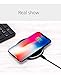 Fast Wireless Charger, Backever 10W Universal Quick Charge Qi Wireless Charger Charging Pad for iPhone X 8 8 Plus, Nexus 5 / 6 / 7, Fast Charging for Samsung Galaxy S8 /S8+ S7 / S7 Edge / S6/S6 Edge