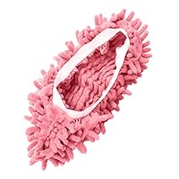 Foreverharbor Multifunctional Bright Color Elastic Chenille Micro Fiber Slipper Shoe Cover Slippers Mop Household Floor Dust Cleaning Tools