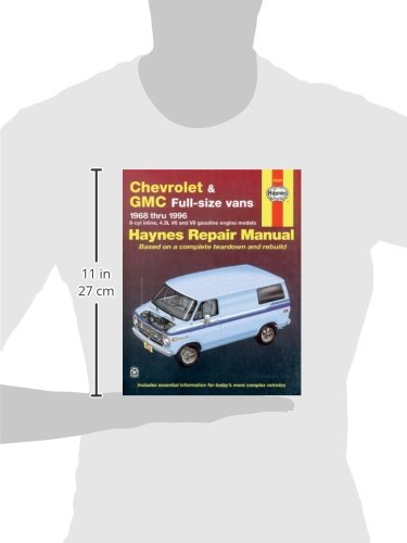 Chevrolet & GMC Full-size Vans (68-96) Haynes Repair Manual (Does not include information specific to 454 engine or diesel engine information, or 1996 ... and Savana models.) (Haynes Repair Manuals)
