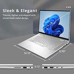 HP Envy x360 Convertible 2-in-1 Laptop, 15.6" FHD