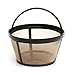 GoldTone Brand Reusable 8-12 Cup Basket Coffee Filter fits Mr. Coffee Makers and Brewers. BPA Free - (2 PACK)