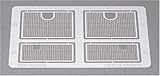 Tiger I Photo-Etched Grille 1/35 Tamiya