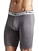 Champion Men's Tech Performance Long Boxer Brief, Pack of 2