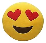 BIGOCT Cute Emoji Pillows Flykiss Plush Toys Throw Pillows 11 x 11 Inch