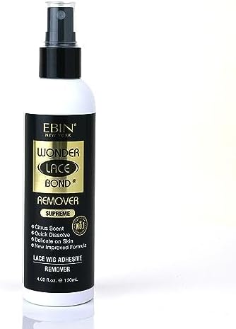EBIN NEW YORK Wig Adhesive Remover Spray 120ml Fast Gentle Skin Safe