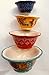 The Pioneer Woman CELIA 4-Piece Ceramic Decorated Measuring Bowls