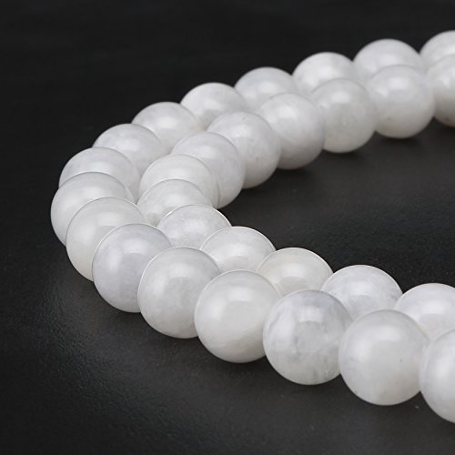 image for BRCbeads Moon Stone Gemstone Loose Beads Natural Round 4mm Crystal Ene
