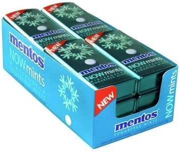 MENTOS NOW WINTERGREEN - 1CT. BOX/12