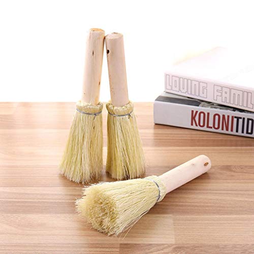 Useful Wooden Handle Dish Bowl Pot Pan Cleaning Brush Kitchen Tools - Thumbnail 3