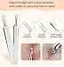 Becoyou 7 Pcs Pimple Popper Tool Kit, Stainless Steel Blackhead Remover Tool Blackhead Removal Tool Pimple Popping Kit Comedone Pimple Extractor Kit Zit Popping Kit with Leather Bag