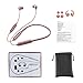 Bluetooth Headphone,Seobiog Neckband Bluetooth Headphones Lightweight Earbuds In-Ear Earphones Sports Headsets Magnetic Earbuds (Bluetooth 4.2, Noise Cancelling, IPX6, (13-15 Hours Playtime)