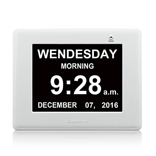 iGuerburn 8" Digital Talking Clock Buy Online in UAE. Kitchen