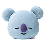LINE FRIENDS BT21 Koya Cushion 11.8 inches Blue