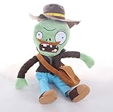 AG Goodies Plants Vs. Zombies Plush Toy - Hunter Zombie Plush Toy Doll Stuffed Soft Game Doll Funny Gift, 11.8 inch
