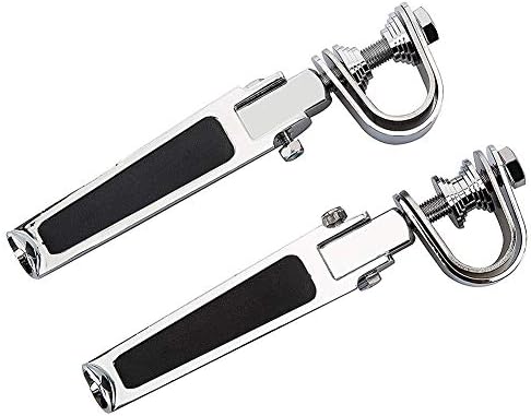 Ajboy Motorcycle Folding Engine Bumper Bar U-Shaped Foot Pegs