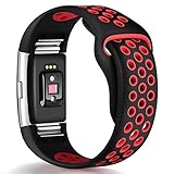 Humenn Bands Compatible for Fitbit Charge 2, Replacement Accessory Sport Band Compatible for Fitbit Charge 2 HR