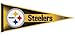 Wincraft NFL Pittsburgh Steelers WCR63781513 Carded Classic Pennant, 12