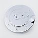 E-Autogrilles Triple Chrome Plated ABS Gas Door Cover for 09-14 Ford / F-150 (66-2207)