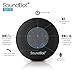 SoundBot SB510 HD Water Proof Bluetooth 3.0 Speaker, Mini Water Resistant Wireless Shower Speaker, Handsfree Portable Speakerphone with Built-in Micthumb 4
