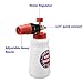 RIDGE WASHER Foam Cannon for Pressure Washer, Wide Nick Bottle, Power Washer Snow Foam Lance, with 5 Nozzle Tips, 1/4 Inch Quick Connect