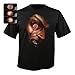 Morph Men's Frantically Moving Eyeball Digital Dudz Shirt, X-Large
