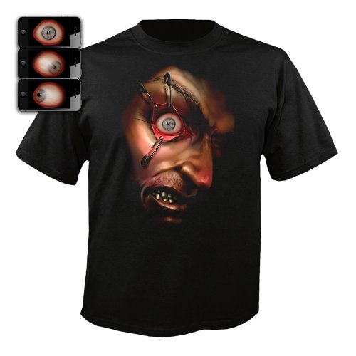Morphsuits Men's Frantically Moving Eyeball Digital Dudz Shirt