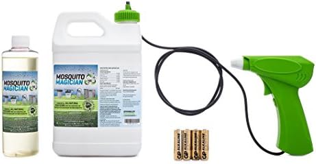 Mosquito Magician Insect Repellent Including Battery Powered Sprayer and Batteries