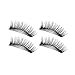 Magnetic Eyelashes Double Magnet Ultralight False Eye Lashes No Glue Premium Quality Soft and 3D Effect Silk Eyelash 4 Piece Full Strip New Style
