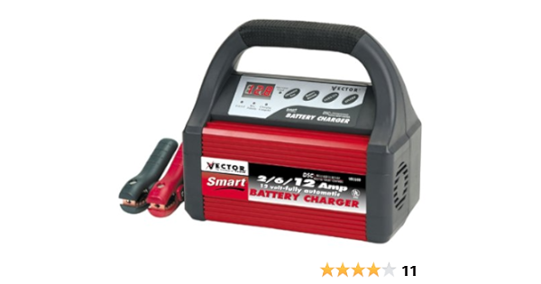 Amazon Com Vector Vec1088a Smart Battery Charger 2 6 12 Amp Automotive