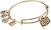 Alex and Ani Baby Block Rafaelian Gold Bangle Bracelet
