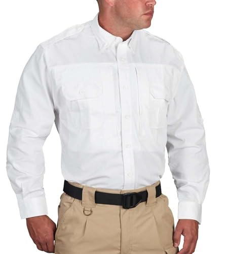 Propper Chemise Tactique Ă Manches Longues pour Homme, Kaki, Grande Longueur