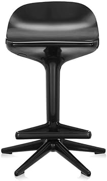 Amazon Com Kartell Spoon Black Stool Furniture Decor