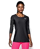 Under Armour Women's UA HeatGear Armour Long Sleeve Small Black