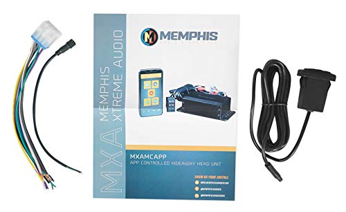 Memphis Hidden Hide Away Classic Car Stereo Receiver+(4) 6.5" 3-Way Speakers