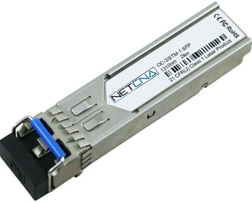 SFP-OC3-MM Cisco COMPATIBLE Transceiver Module - OC-3/STM-1 pluggable short-reach (2 km) , 1310-nm wavelength, MMF, LC connector