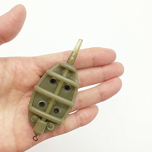 RG Karpfenangeln Inline Methode, Futternäpfen Führt mit Einfach Release Form Grob Carp Baits Kunstköder Zubehör Geht – Bild 7