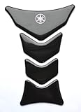 Yamaha YZF R1 R6 FZ1 FZ8 FZ6 FJR1300 Black Glossy Tank Protector Pad