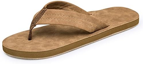 Dilken Men's Flip Flops Indoor and Outdoor Sandals Classical Slippers