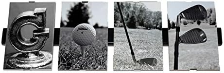 GOLF Photograph Word Letter Alphabet Creative Home Decor Office Art Gift Present 4 X 6 Professional Pictures Real Objects as Letters Brings a Splash of Class to Any Room Frame Not Included U Frame It