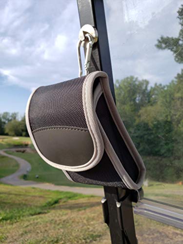 ZZPRO Rangefinder Case with Magnet Hook, Golf Laser Range Finder Universal Carrying Case with Magnet Spring Buckle for Bushnell,TecTecTec,NX7.Suitable for rangefinders Less Than 4.7x2.9x1.5in - Thumbnail 2