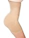 Tummy Control Body Shaper Seamless Thigh Slimming Boyshort Breathable Slip Shapewear for Women,Beige,3XL(Fit For Waist:34inches-38inches)