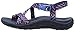 Skechers Women's Reggae Haystack Toe Ring Sandal,Navy/Amp/Pink,10 M US