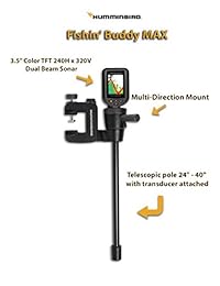 Humminbird 410050   1 Fishin 'Buddy Max Fishfinder